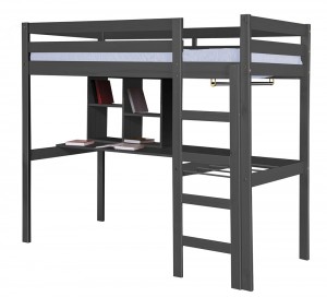 Rimini High Bed Student Set Graphite