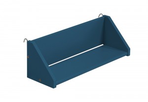 Goro Large Reversible Clip On Shelf in Blue