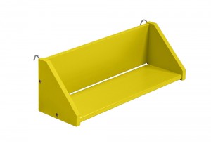 Goro Large Reversible Clip On Shelf in Lime