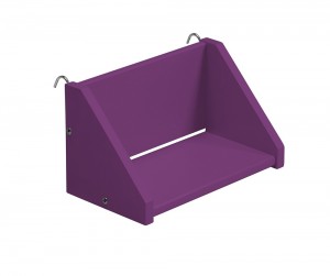 Tollo Small Clip On Shelf in  Lilac