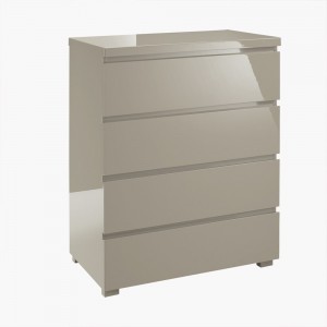 Puro Stone High Gloss 4 Drawer Chest