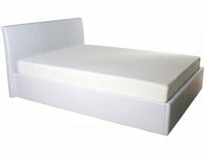 Denver 5' Gas Lift Bed White