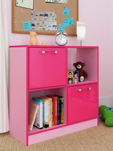 Ottawa 2 Tones 2x2 Cube Storage Pink/pink