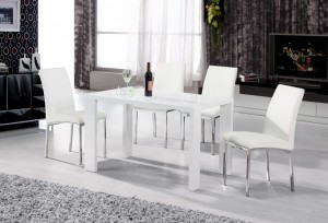 Peru 4 Chair Dining Set