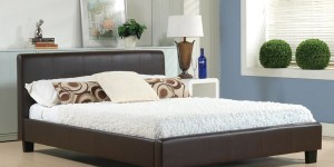 Hamburg Leather Double Bed