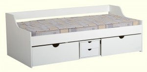 Dante Day Bed in White