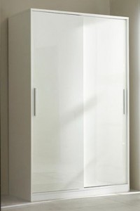 Topline High Gloss 2 Door Sliding Wardrobe