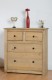 Panama 2+2 Drawer Chest Natural Wax